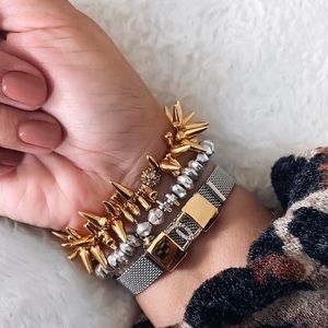 Stella&Dot Mesh silver band